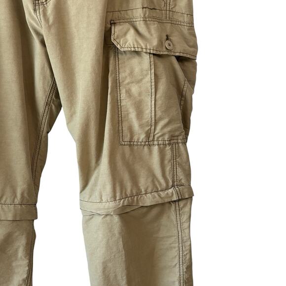 Vintage Y2K Wearfirst Mens Cargo Convertible Pants 34x30 Grunge Hiking‎ - Picture 6 of 7